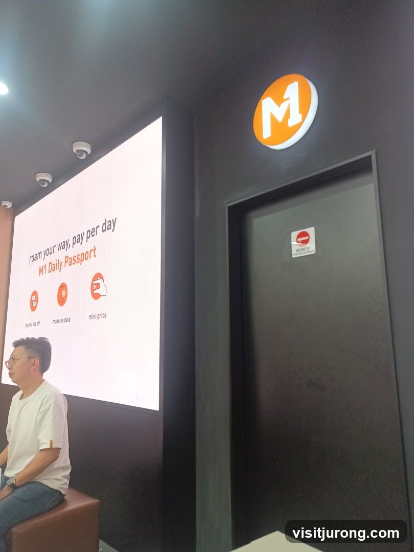 M1 Daily Passport Advertisement