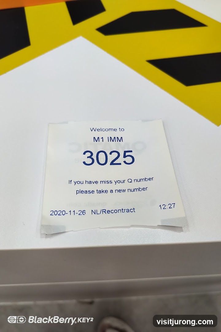Queue Ticket