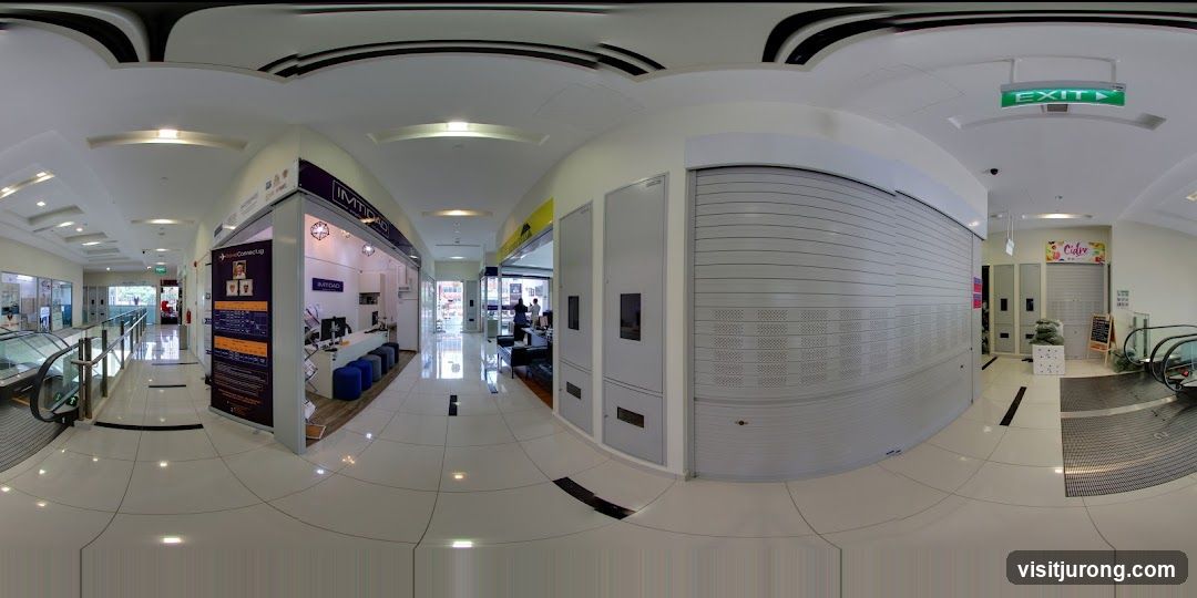 Indoor Shopping Mall Corridor