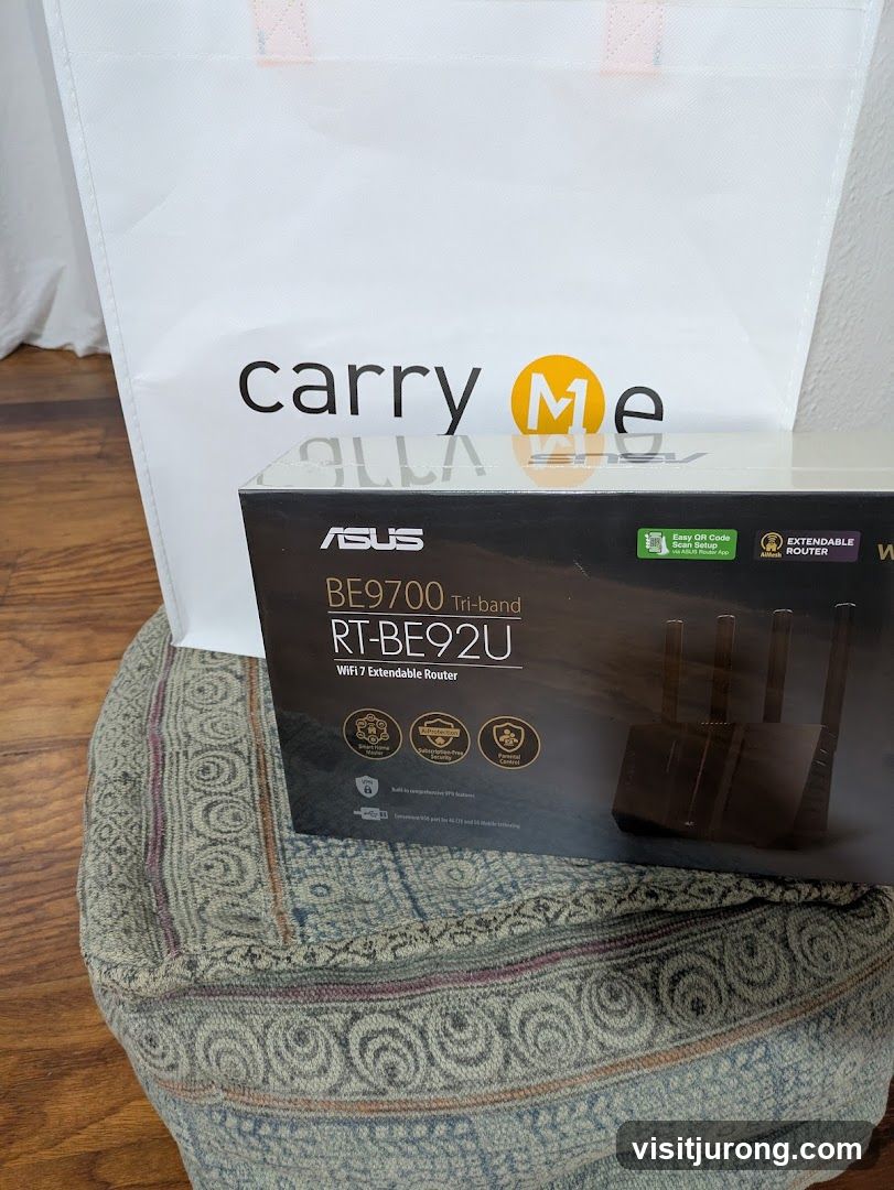 ASUS Router Box and Carry Bag