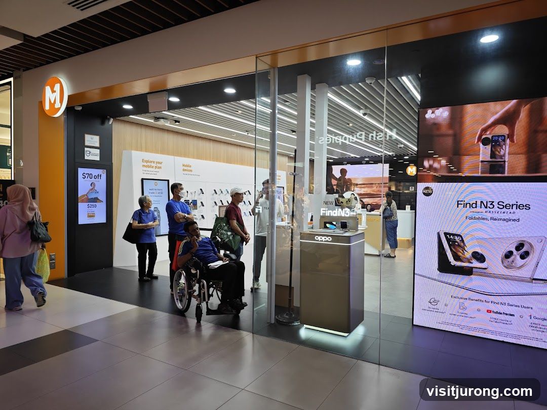 Mobile Phone Store Display