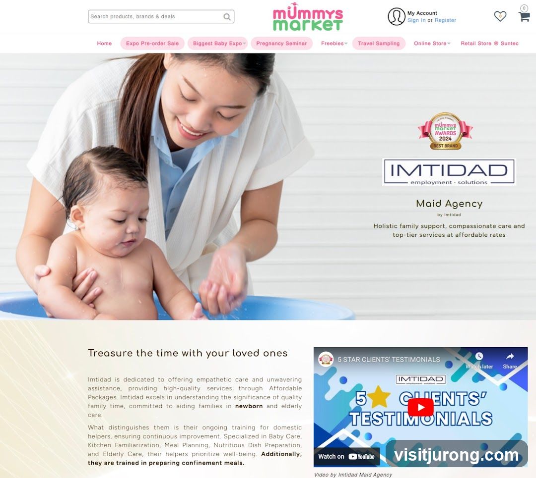 Mummys Market Website