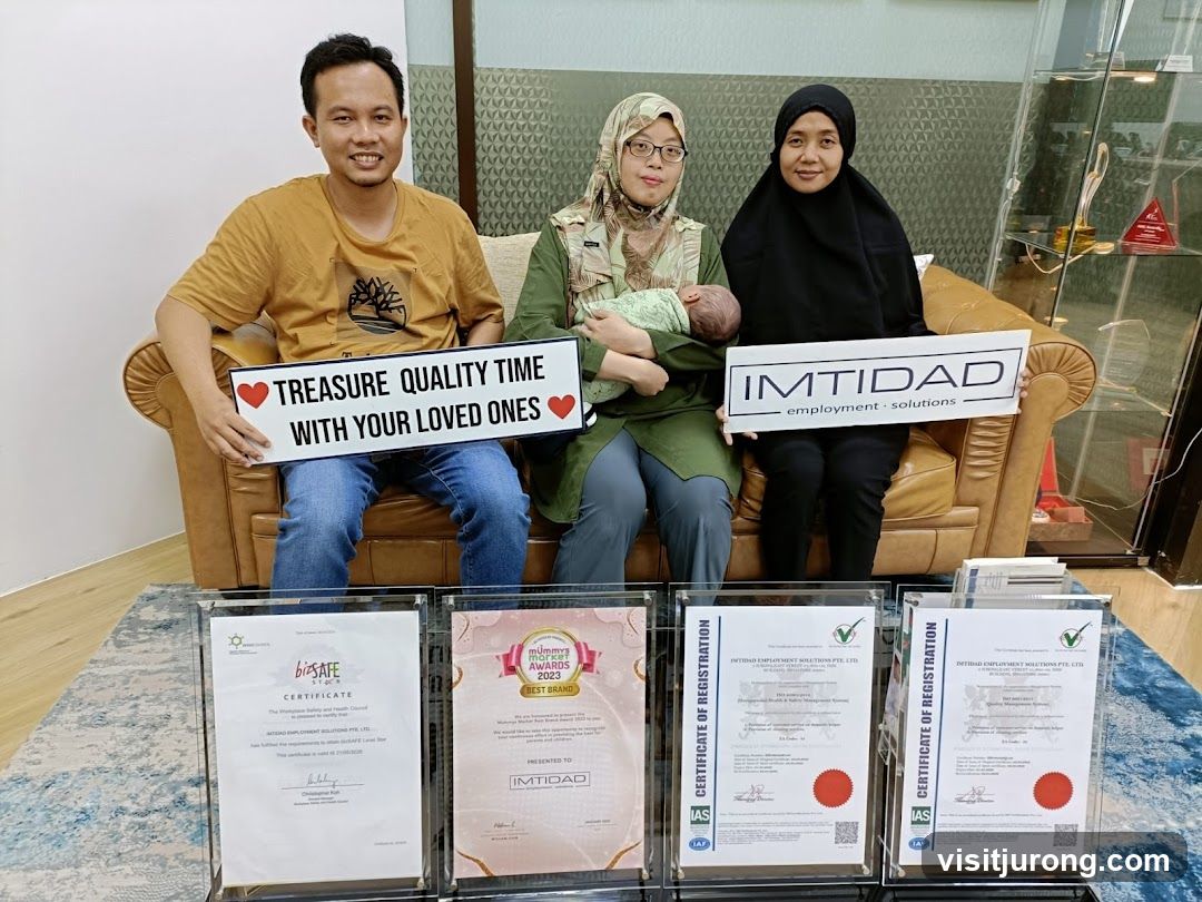 Team with Awards and Certificates