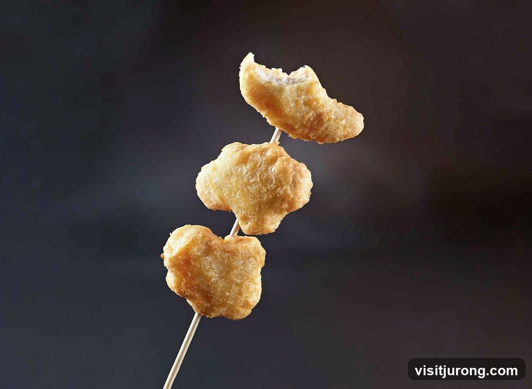 Chicken Nuggets on a Skewer