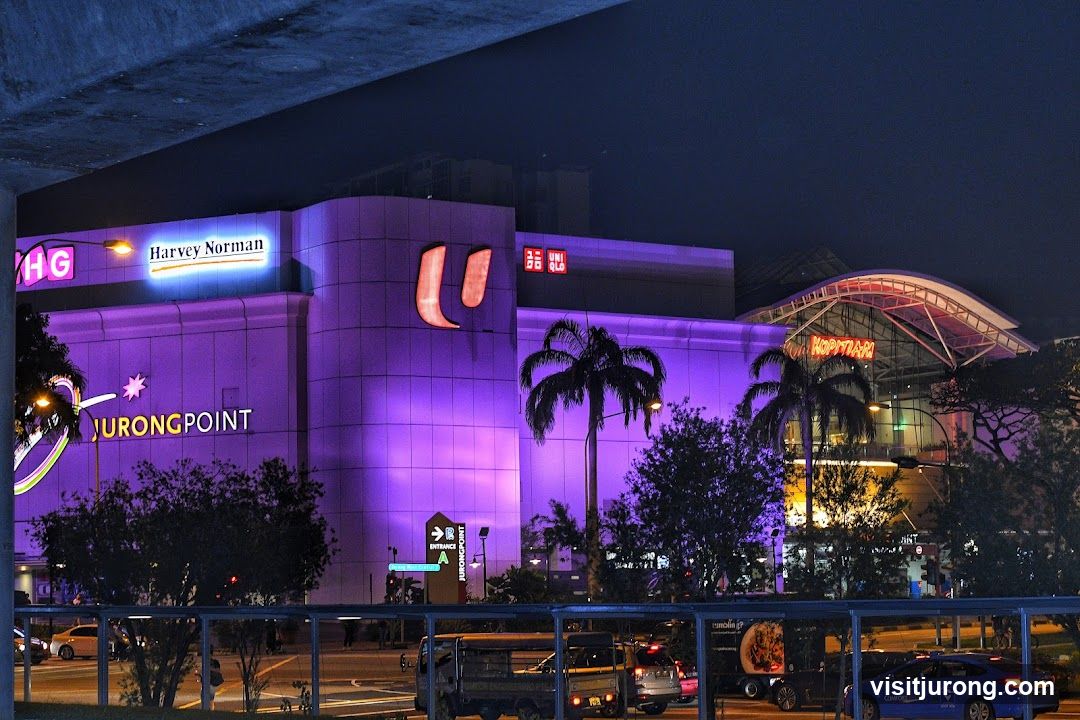 Jurong Point Shopping Centre at Night