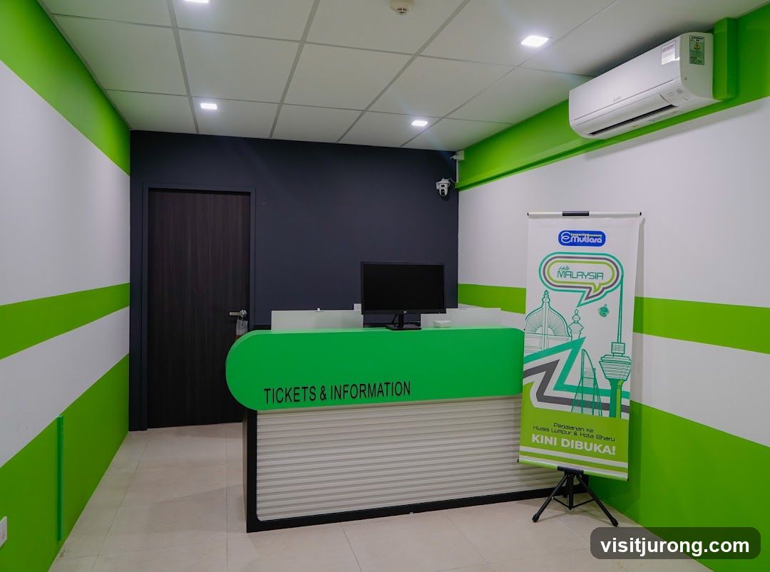 Tickets and Information Counter