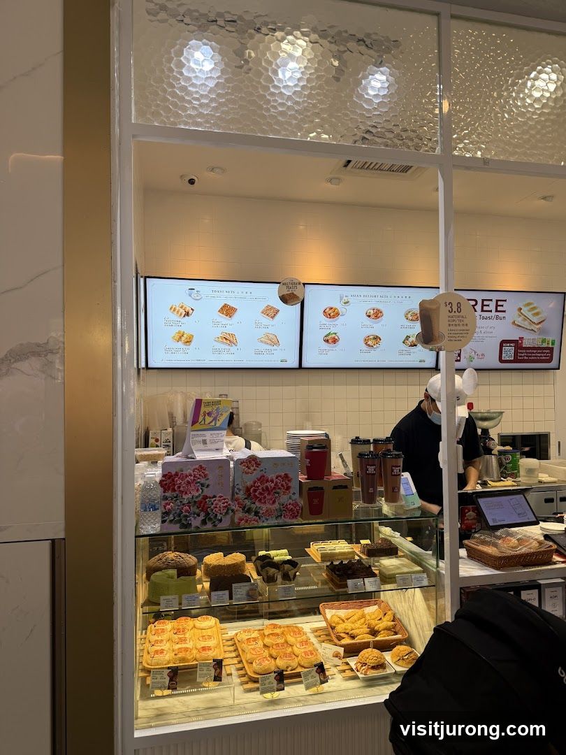 Bakery Display and Menu