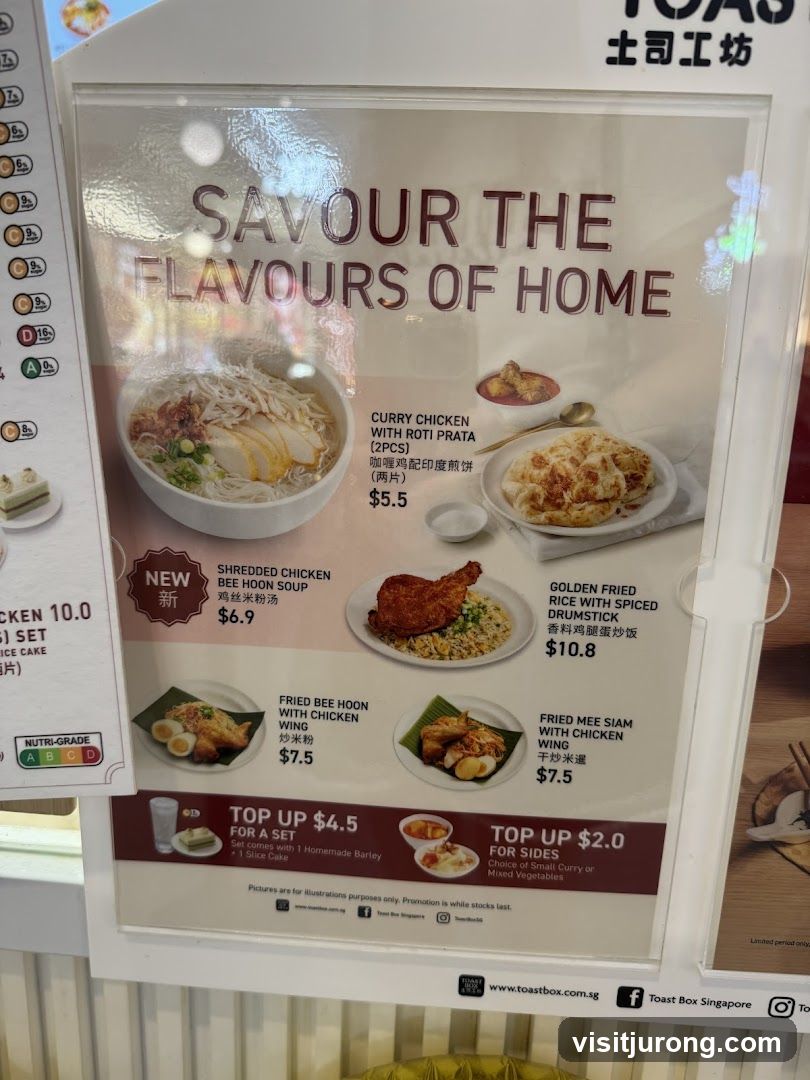 Savours of Home Menu