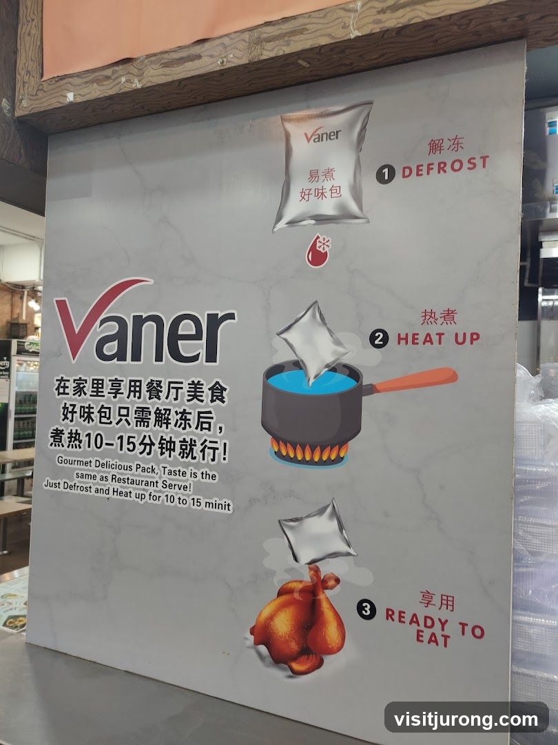 Vaner Gourmet Delicious Pack Instructions