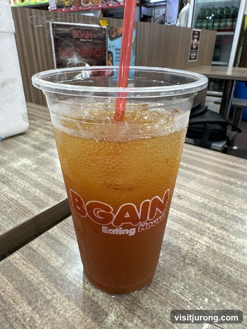 Iced Tea with Logo