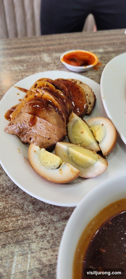 Sliced Meat and Eggs with Sauce