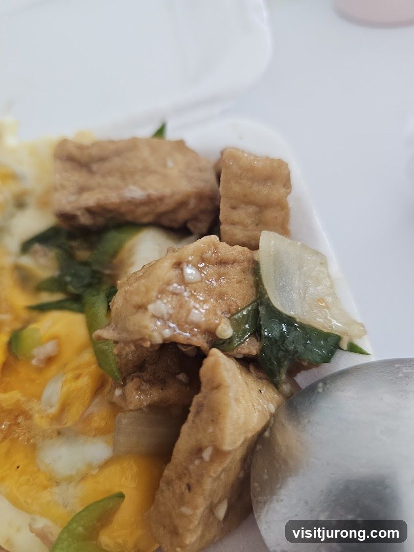 Tofu and Egg Dish