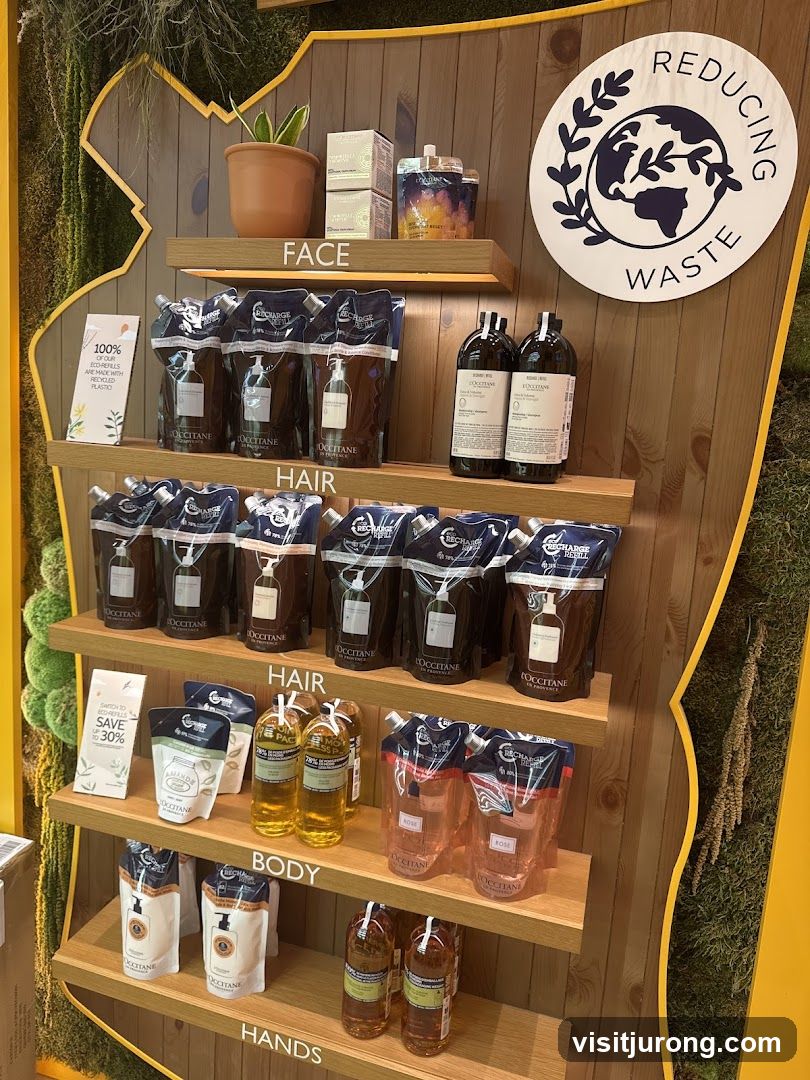L'Occitane Refill Display