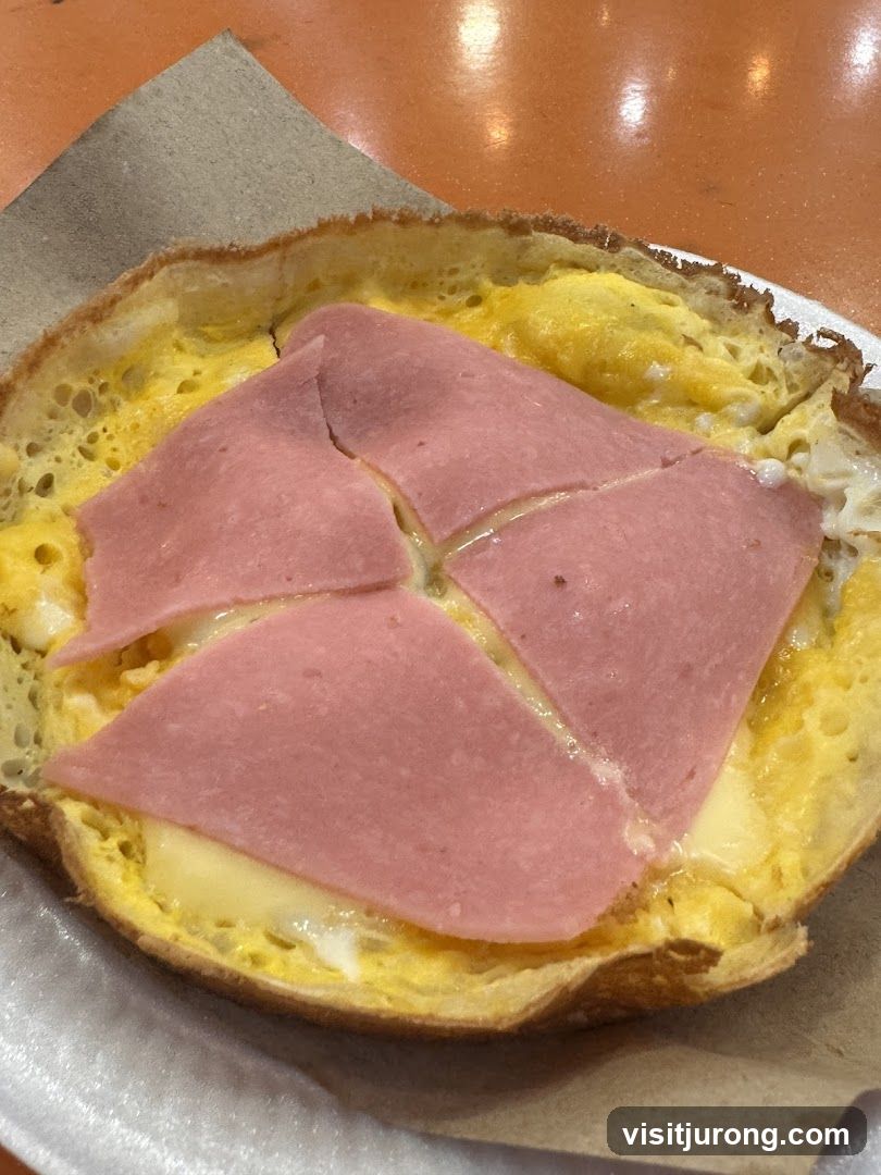Ham and Egg Pancake