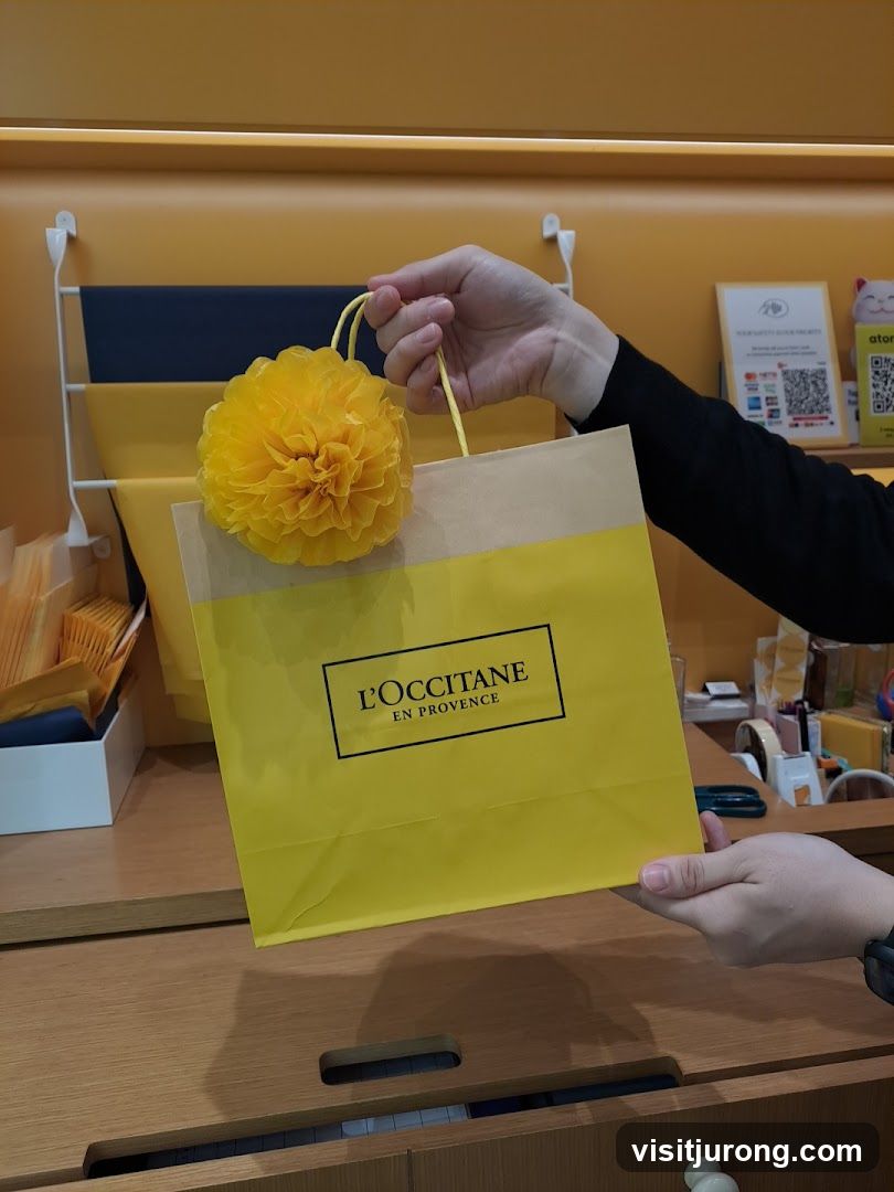 L'Occitane Shopping Bag