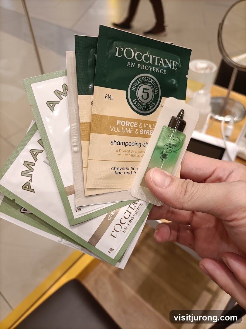 L'Occitane Samples