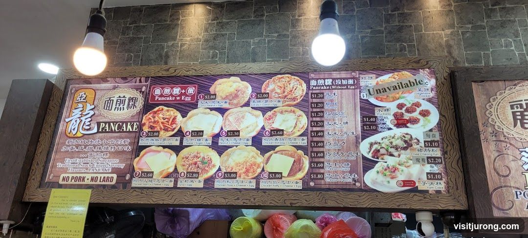 Pancake Menu