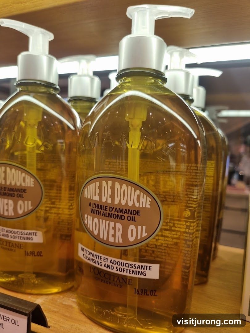 Shower Oil Bottles