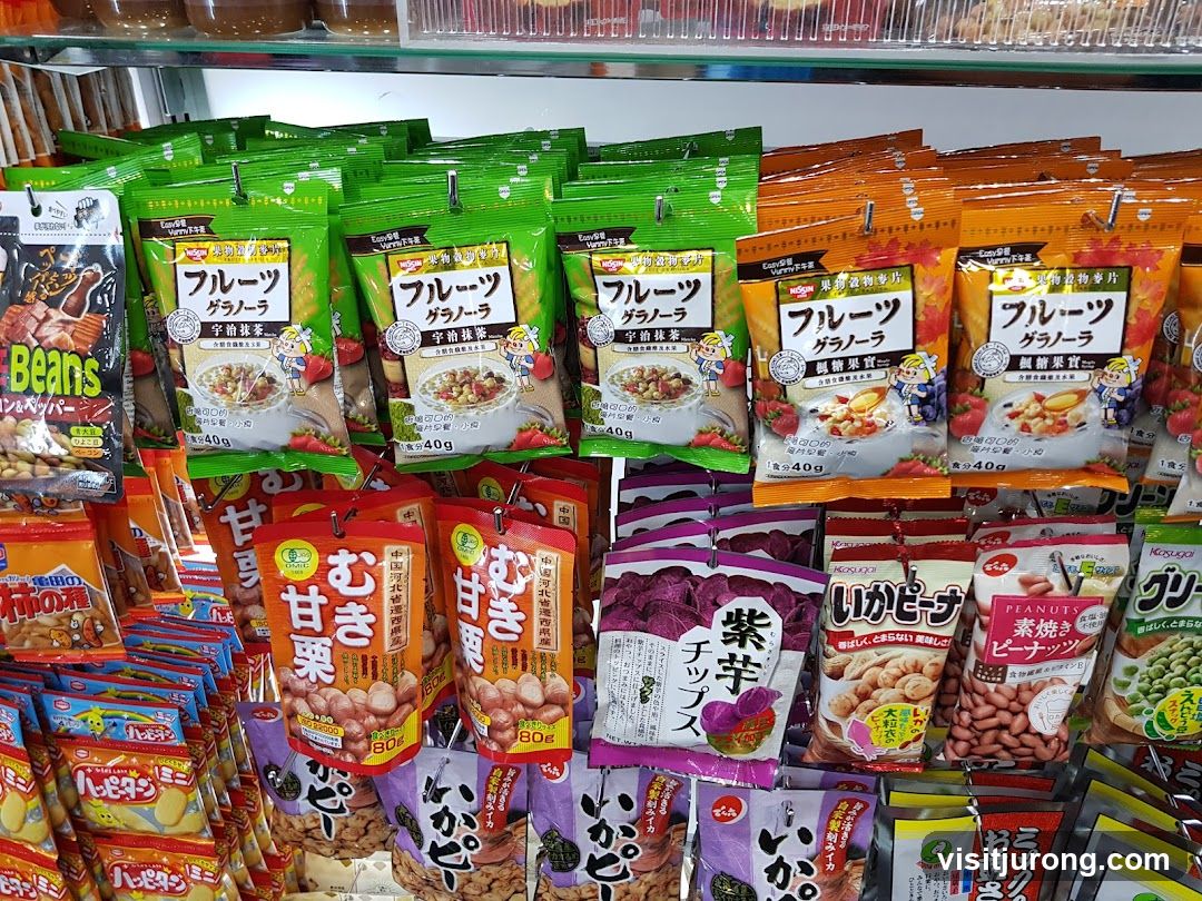 Assortment of Packaged Snacks