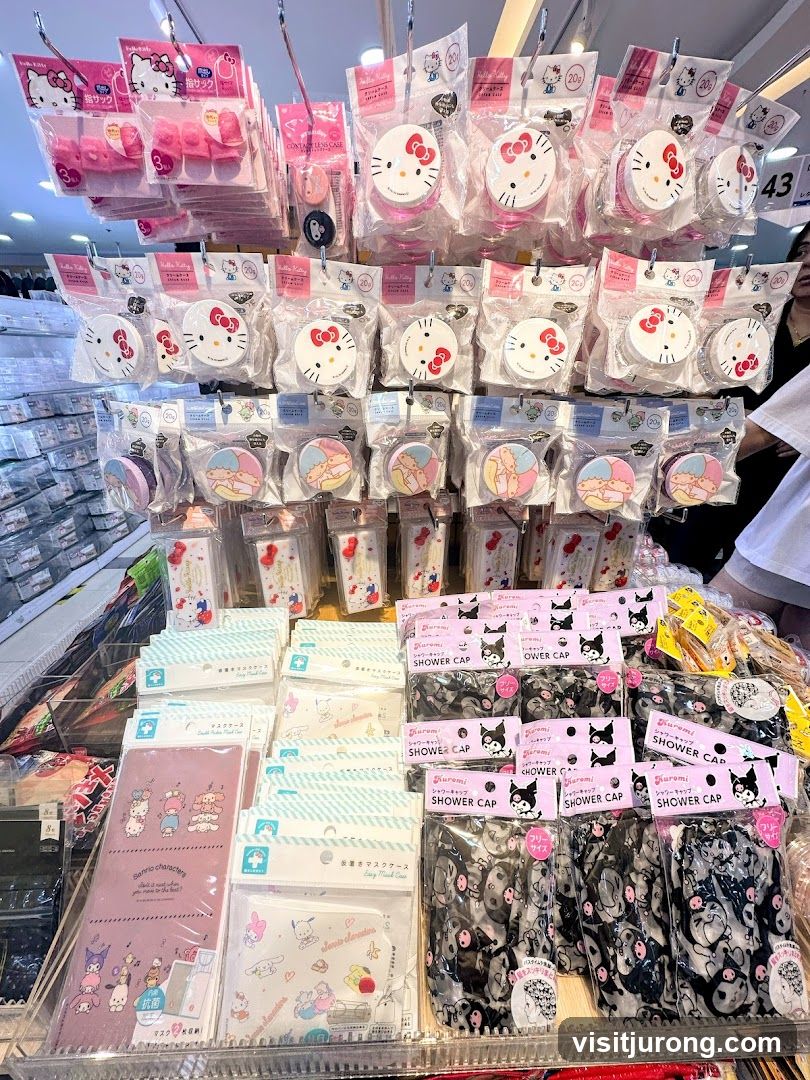 Sanrio Character Merchandise Display
