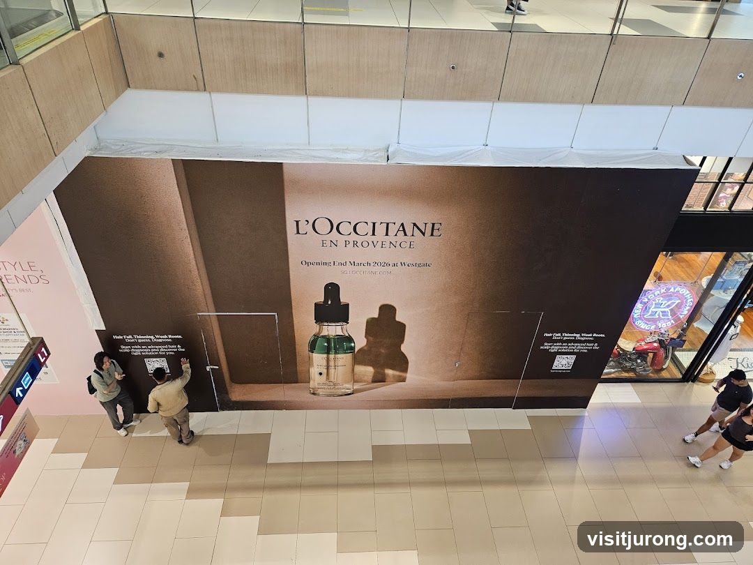 L'Occitane Store Opening Advertisement