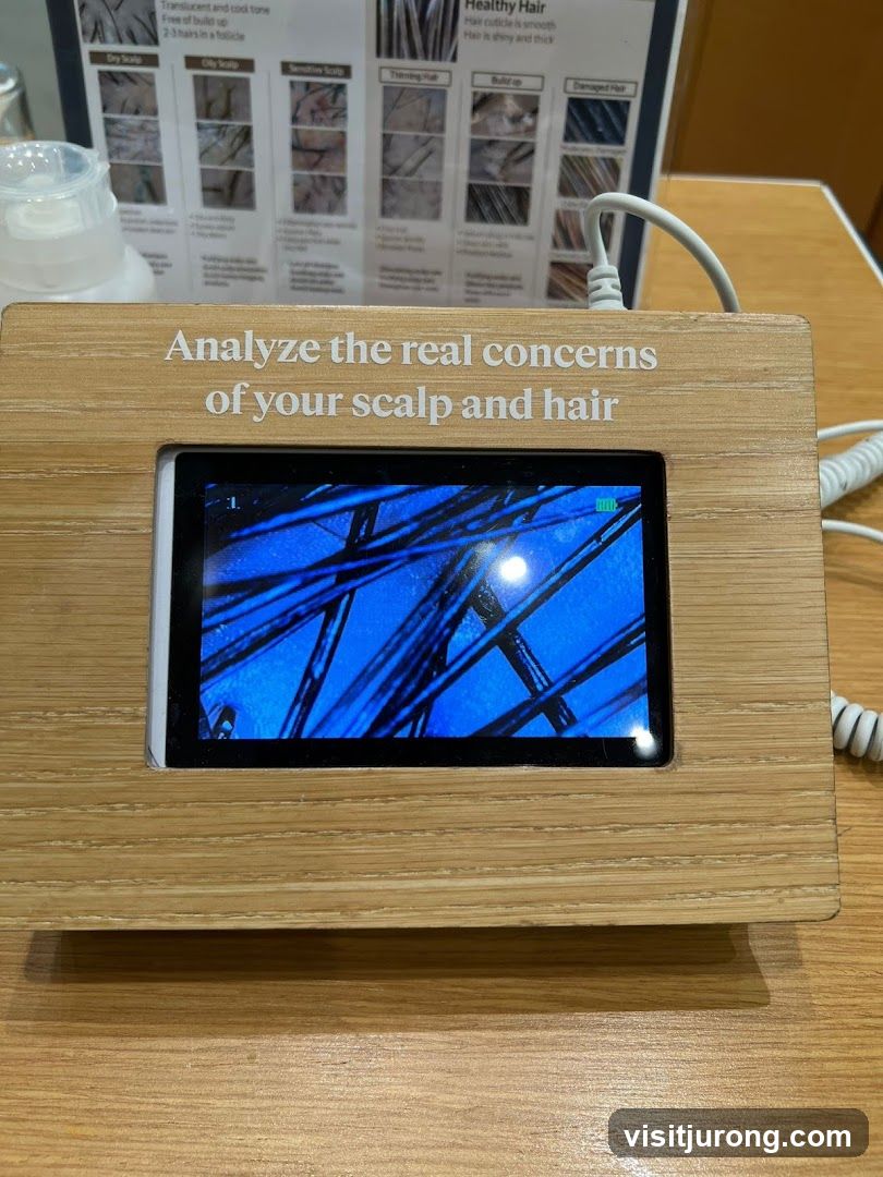Scalp and Hair Analysis Device