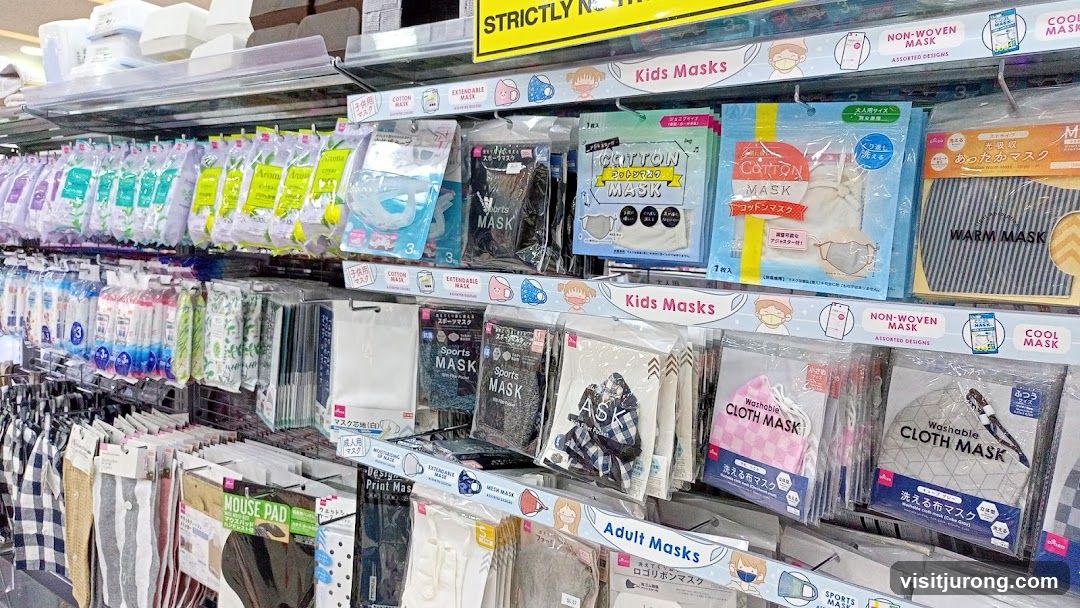 Masks and Mouse Pads Display
