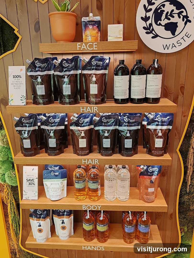 L'Occitane Refill Display