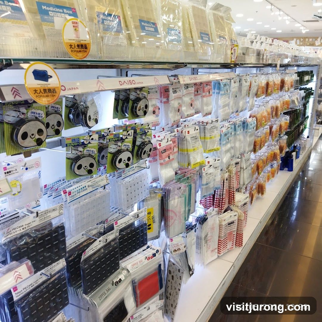 Daiso Japan Store Aisles