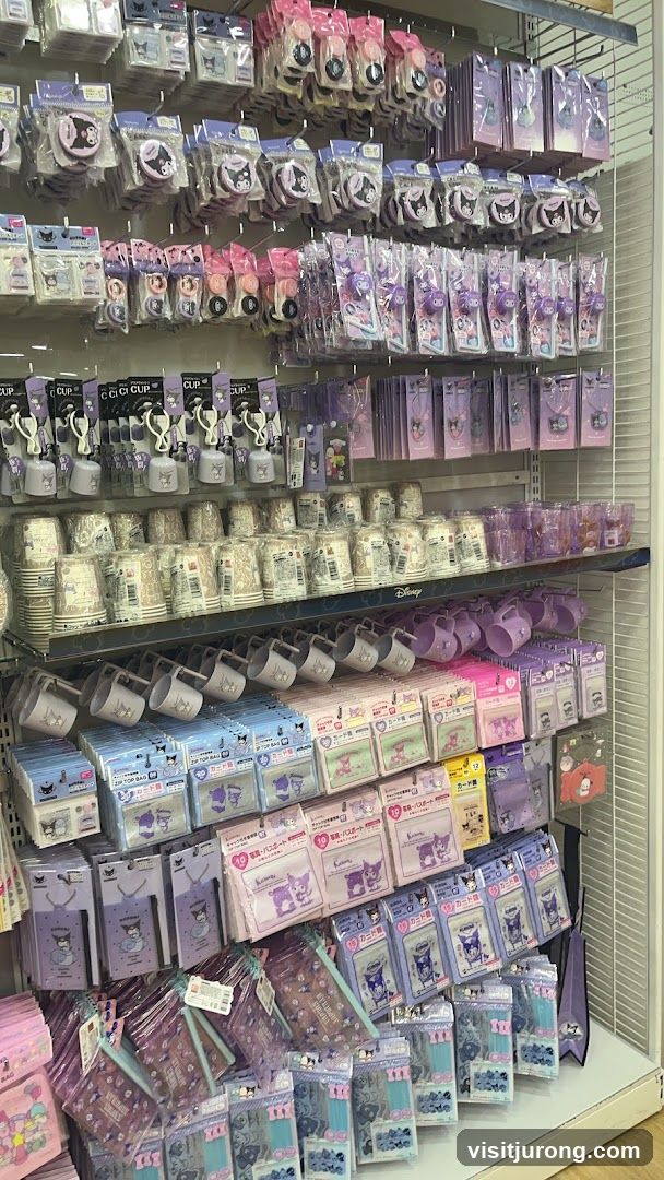 Sanrio Character Merchandise Display