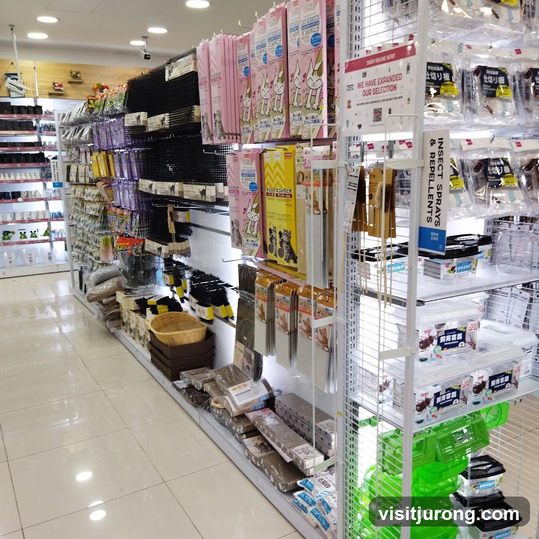 Pet Supplies Aisle