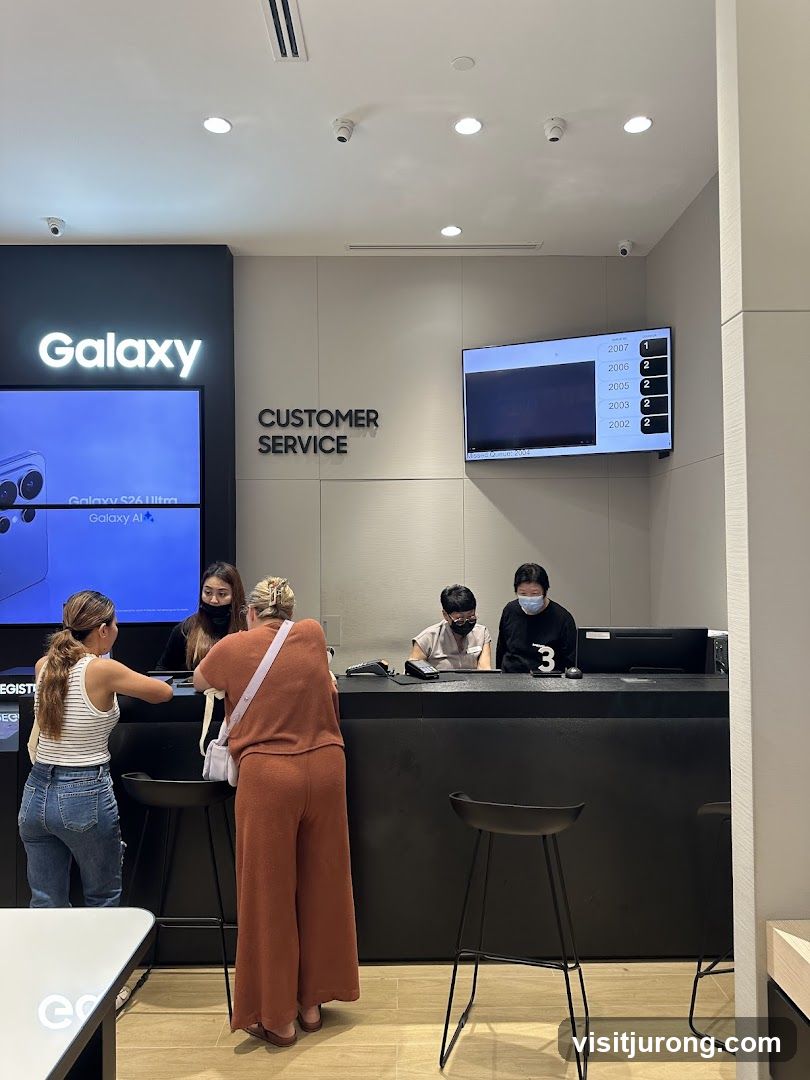 Galaxy Customer Service Area