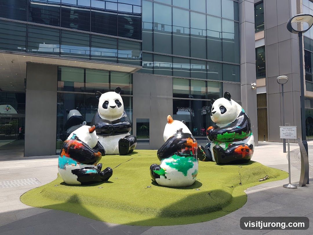 Panda Sculptures