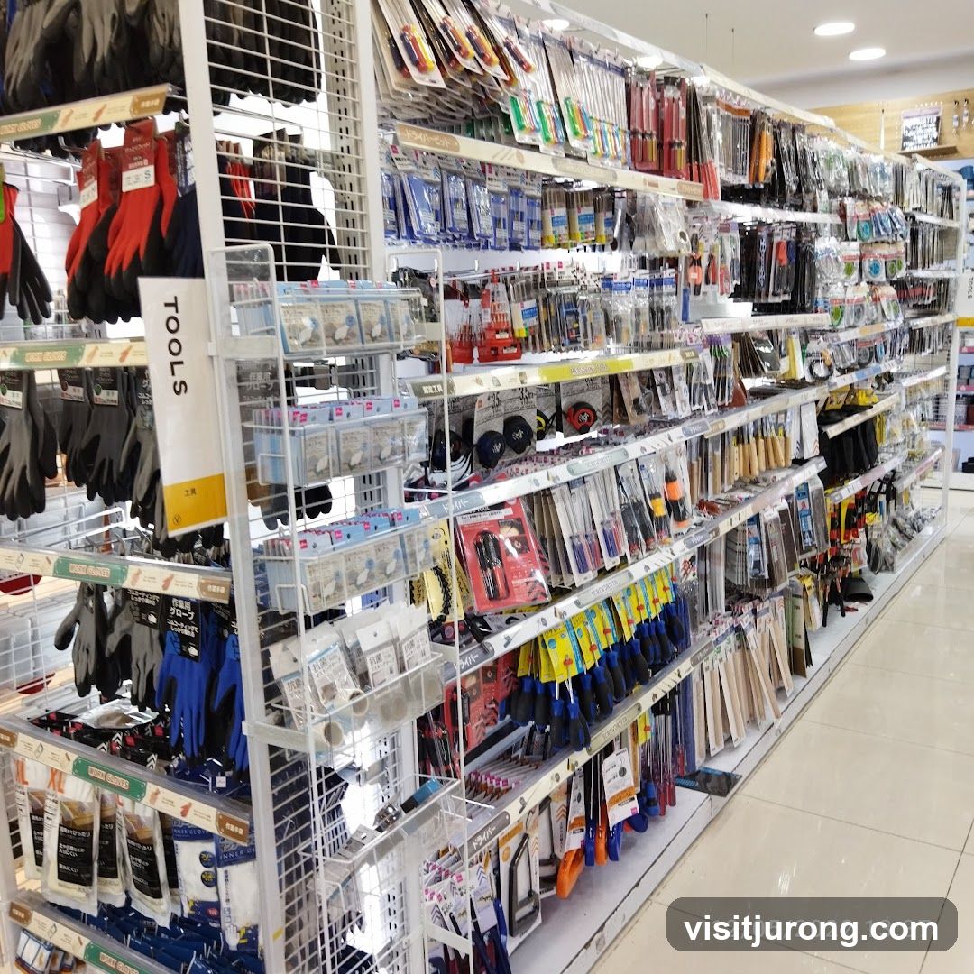 Tools and Hardware Store Aisle