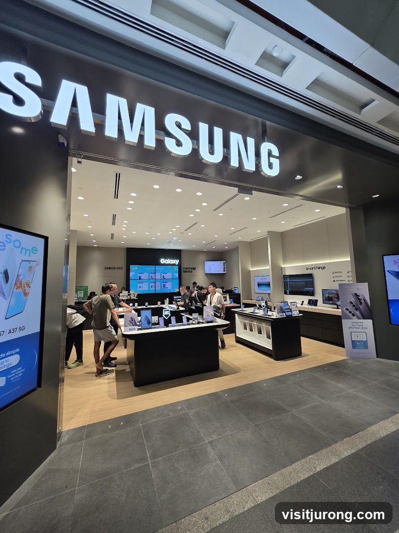 Samsung Store Entrance