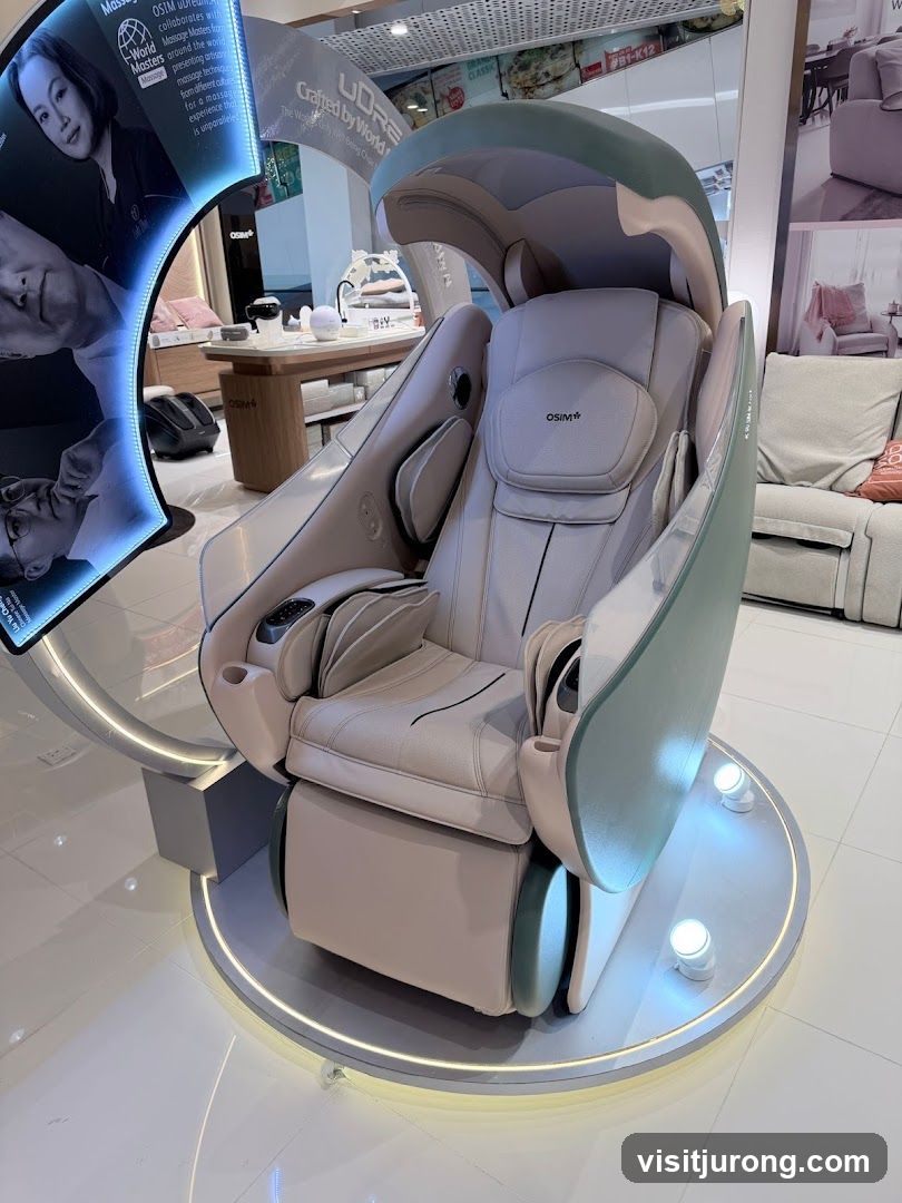 OSIM Massage Chair Display