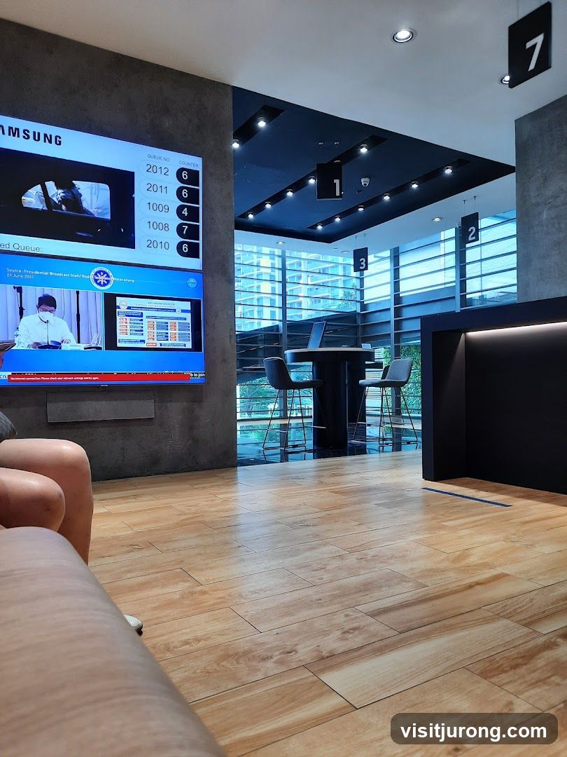 Samsung Service Center Waiting Area