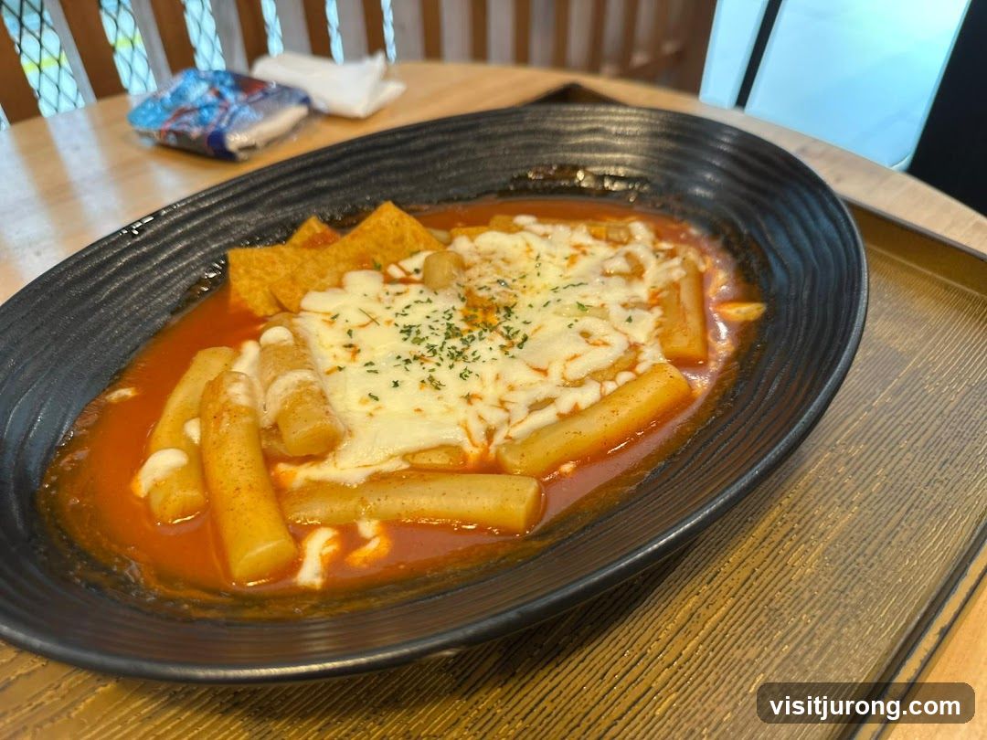 Tteokbokki with Cheese