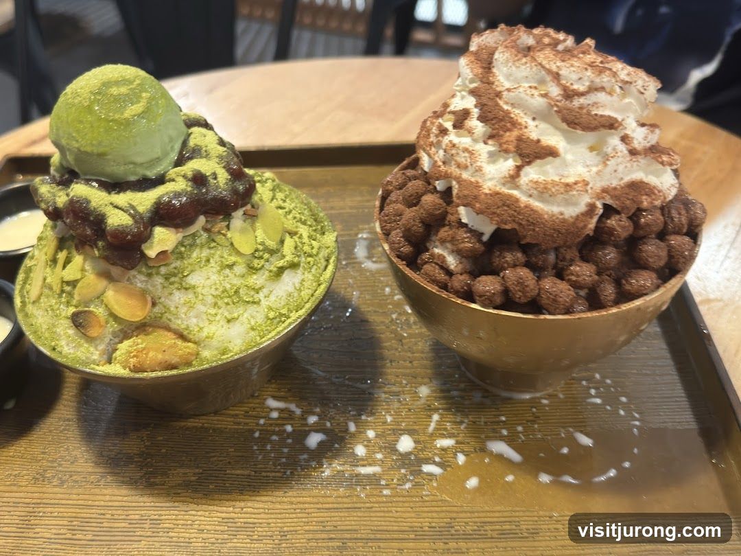 Desserts on a Tray