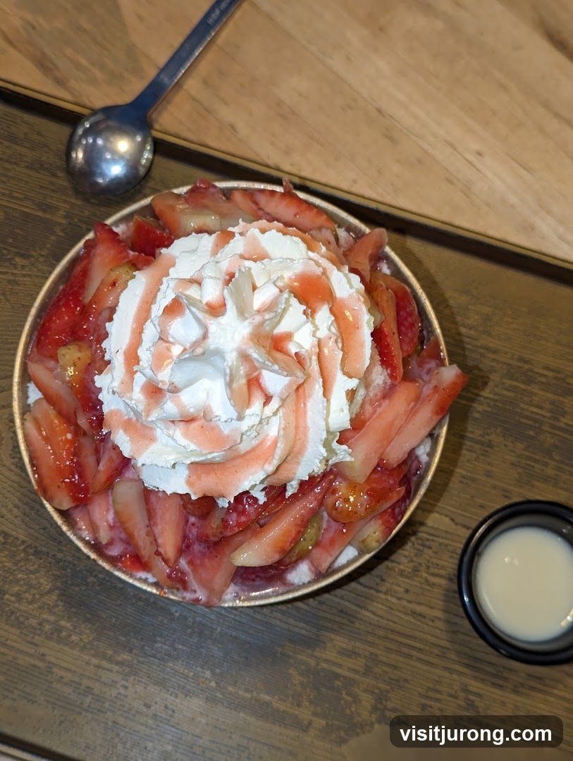 Strawberry Bingsu