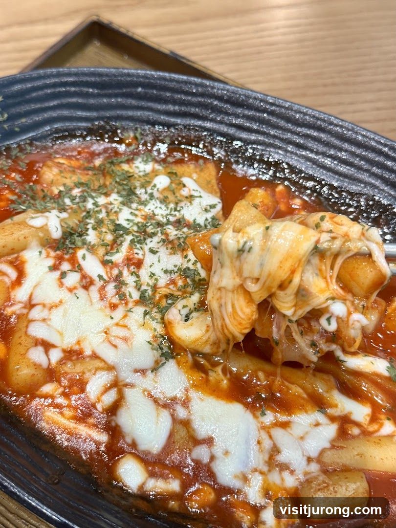 Cheesy Tteokbokki