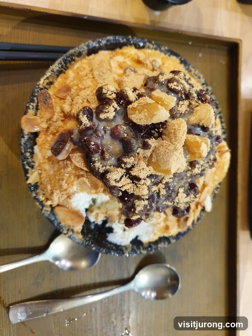 Shaved Ice Dessert