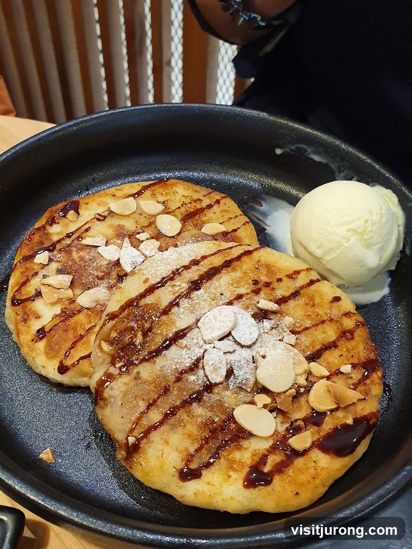 Pancakes with Ice Cream