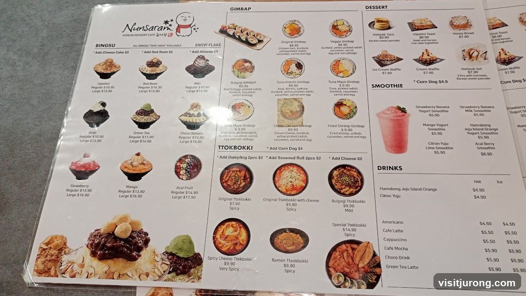 Nunsaram Korean Dessert Cafe