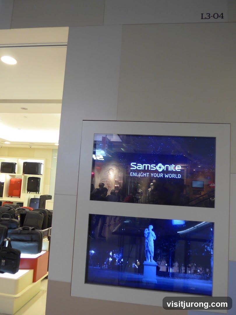 Samsonite Display