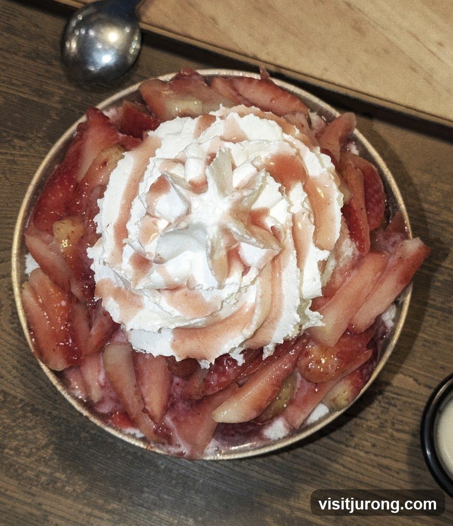 Strawberry Bingsu