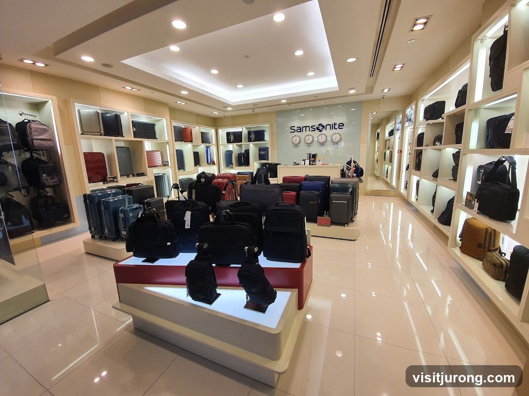 Samsonite Store Interior