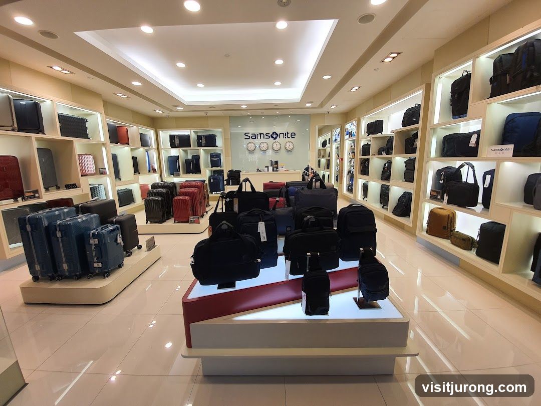 Samsonite Store Interior