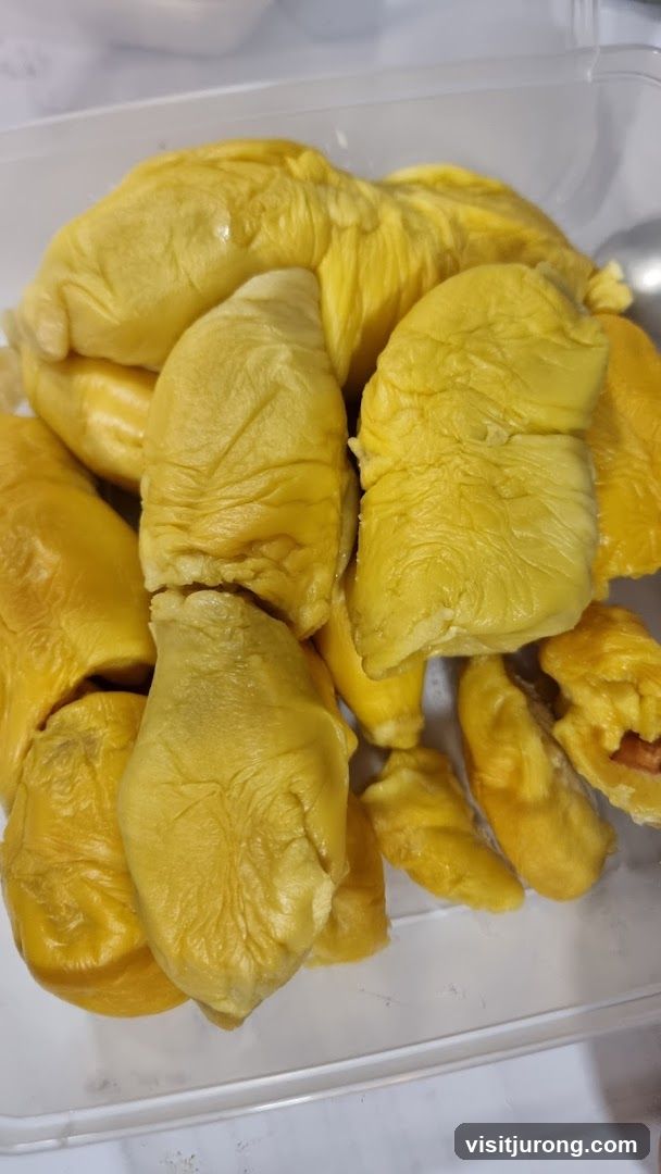 Durian Fruit Segments