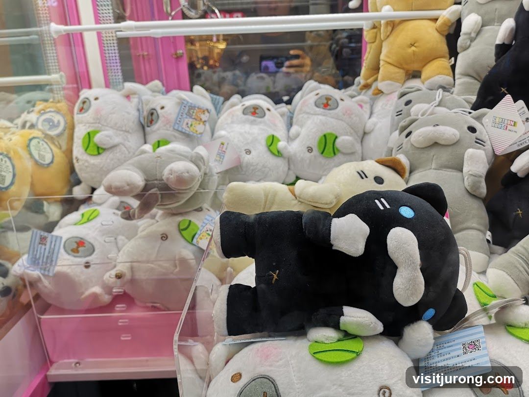 Plush Toys in Claw Machine